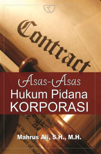 Image of Asas-Asas Hukum Pidana Korporasi