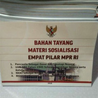 Bahan Tayang Materi Sosialisasi  Empat Pilar Mpr Ri