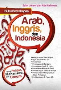 Buku Percakapan Arab, inggris dan Indonesia
