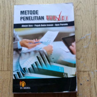 Image of Metode Peneltian Survei