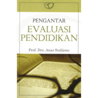 Image of Pengantar Evaluasi  Pendidikan