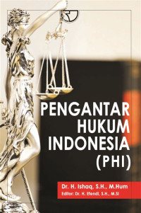 Image of Pengantar Hukum Indonesia Phi