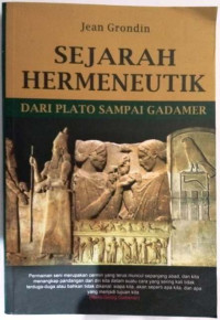 Image of Sejarah Hermeneutik Dari Plato Sampai Gadamer